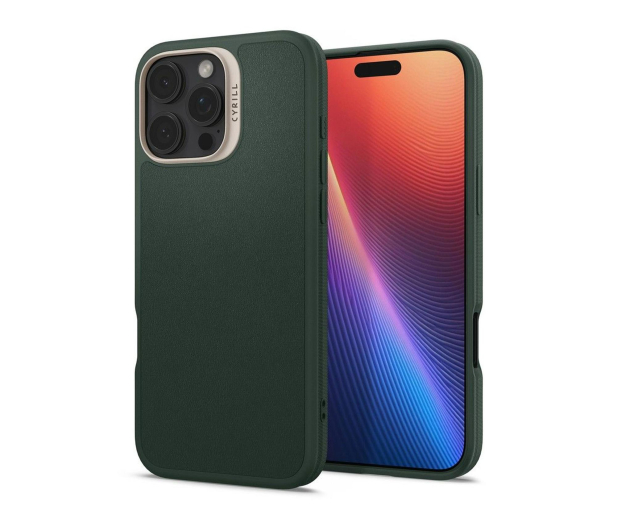 Spigen Cyrill Kajuk Mag Magsafe do Iphone 16 Pro Max Forest Green - 1346601 - zdjęcie